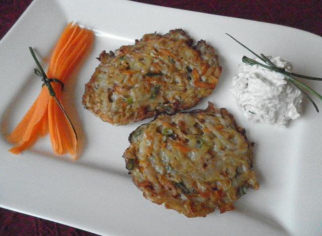 Gemuseschnitzel Mit Schmand Rostzwiebel Dip Oder Die Reste Von Gestern Rezept Kochbar De