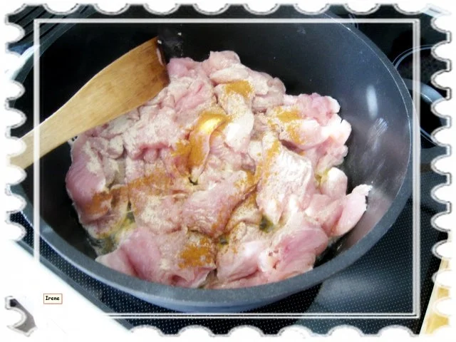 Putengeschnetzeltes mit Buttergemüse und Mini-Kartoffelklößchen - Rezept - Bild Nr. 2