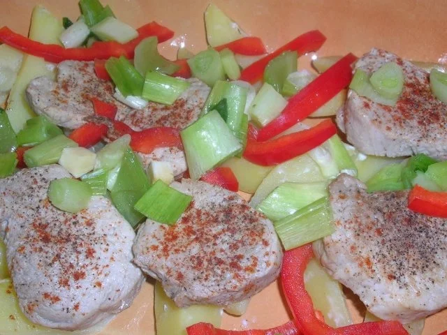 Rezept: Kartoffel-Auflauf mit Schweinefilet (aus meiner Feierabendküche) Bild Nr. 4 Kartoffel-Auflauf mit Schweinefilet (aus meiner Feierabendküche) - Rezept - Bild Nr. 4