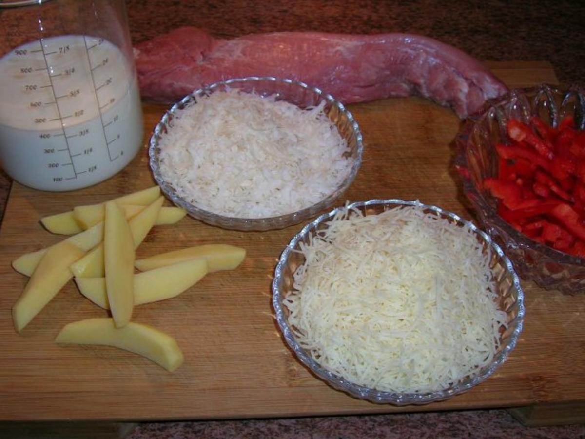 Kartoffel-Auflauf mit Schweinefilet (aus meiner Feierabendküche) - Rezept - Bild Nr. 7