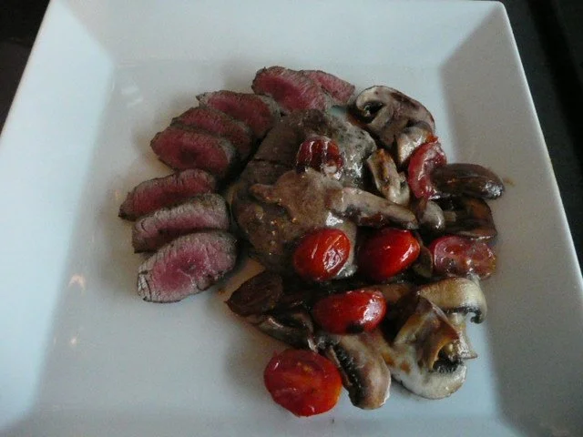 Rezept: FLEISCH : LAMMRÜCKENSTEAK FLEISCH : LAMMRÜCKENSTEAK - Rezept