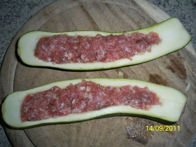 zucchini und schweinchen in einem boot - Rezept - Bild Nr. 4