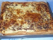 Rezept: Hackfleisch-Zwiebelkuchen nach Elkes Art Hackfleisch-Zwiebelkuchen nach Elkes Art - Rezept