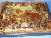Hackfleisch-Zwiebelkuchen nach Elkes Art - Rezept