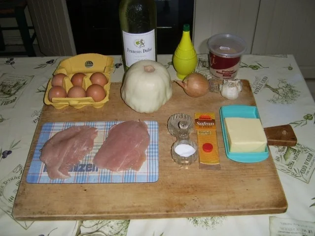 Putenschnitzel an Pattisongemüse mit Kräuterhollandaise - Rezept - Bild Nr. 3