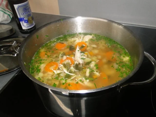 Hühnersuppe besser als Antibiotika - Rezept - Bild Nr. 7