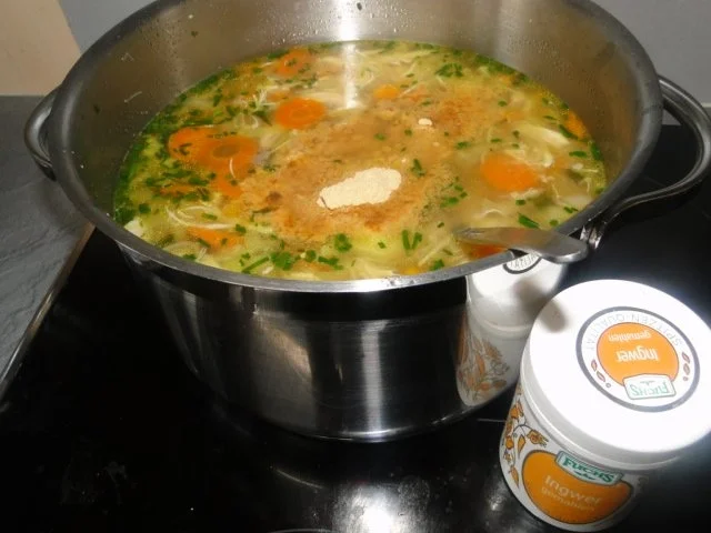 Hühnersuppe besser als Antibiotika - Rezept - Bild Nr. 8