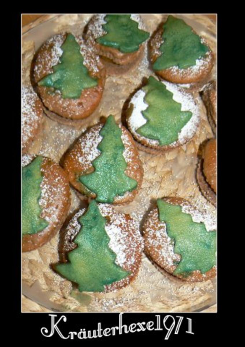Weihnachtliche Muffins a la Kräuterhexe - Rezept - Bild Nr. 3