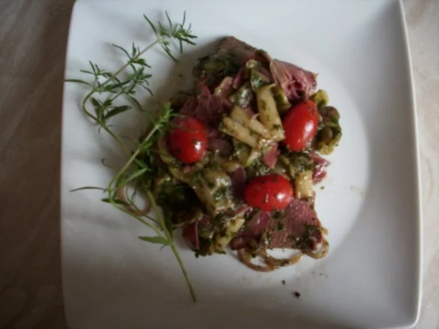 Tafelspitz, mariniert als Salat - Rezept