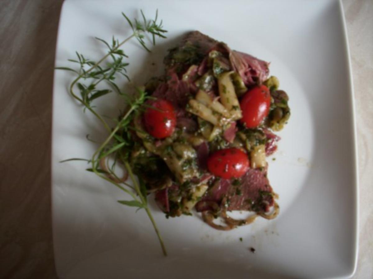 Tafelspitz, mariniert als Salat - Rezept Durch rosso