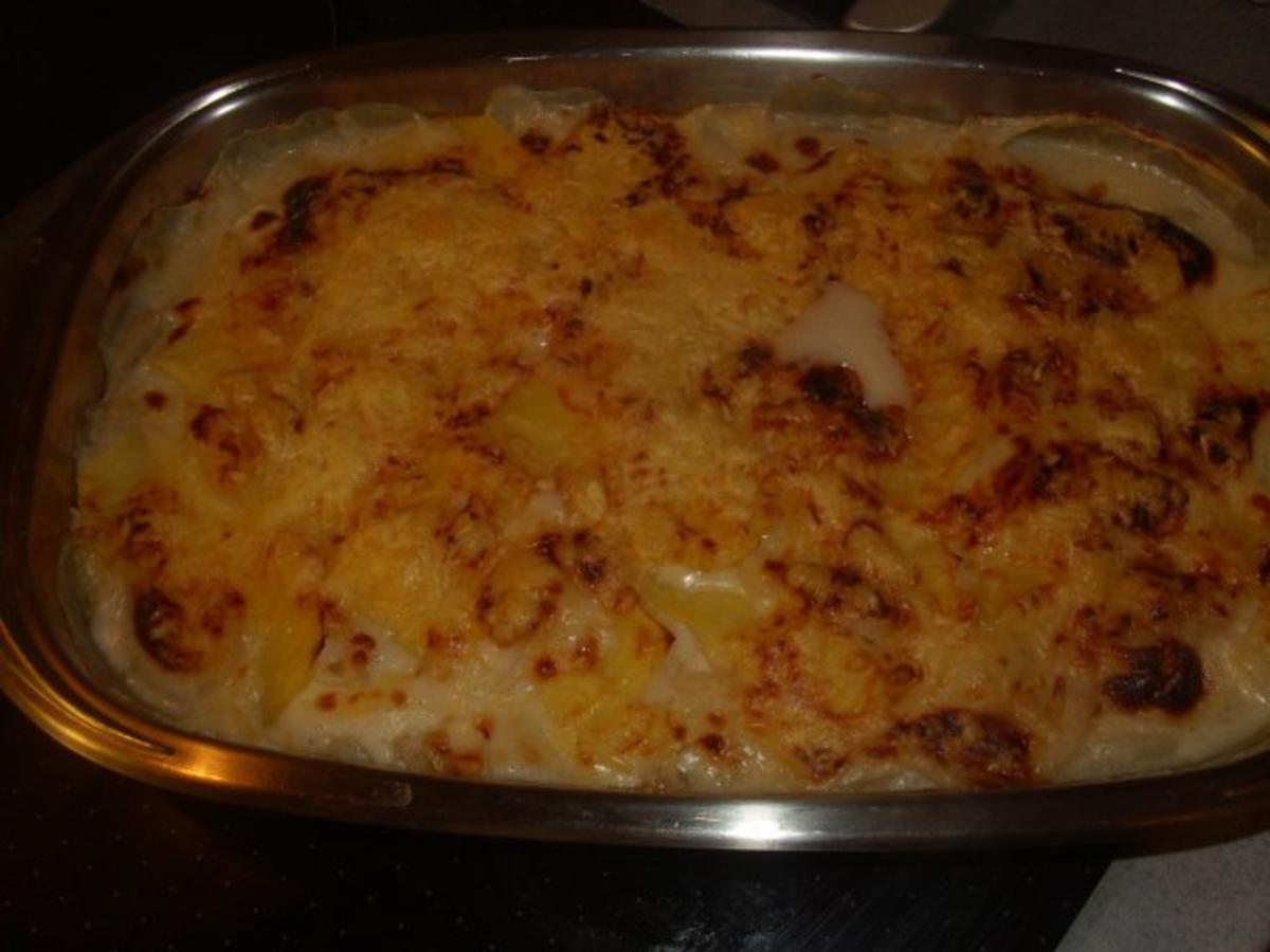 Kartoffel-Birnen-Gratin - Rezept mit Bild - kochbar.de