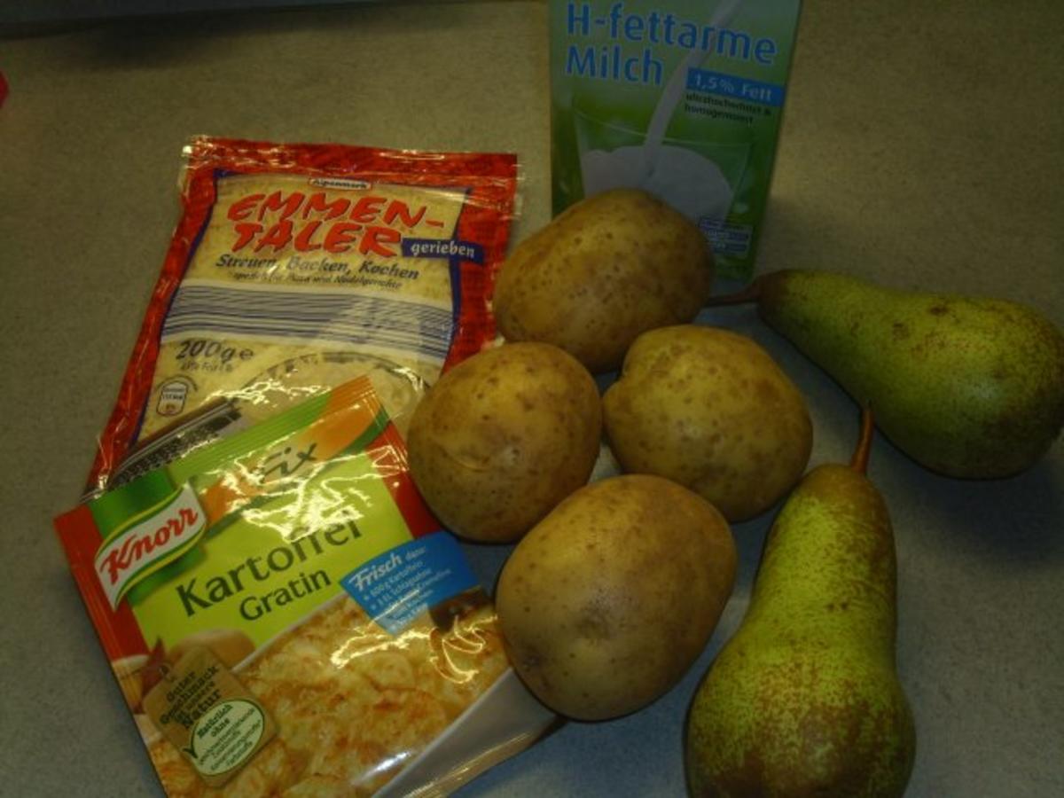 Kartoffel-Birnen-Gratin - Rezept - Bild Nr. 2