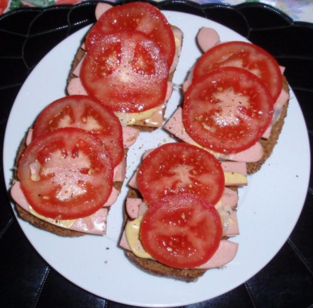 Rezept: Abendbrotzeitbrötchen Bild Nr. 6 Abendbrotzeitbrötchen - Rezept - Bild Nr. 6