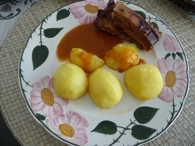 Rezept: Resteverwertung : Putenbraten vom Vortag mit Kartoffeln und Salat Bild Nr. 10 Resteverwertung : Putenbraten vom Vortag mit Kartoffeln und Salat - Rezept - Bild Nr. 10