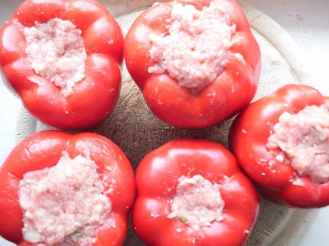 Paprikaschoten gefüllt - Rezept - Bild Nr. 5