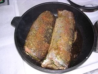 Tymianforellen - Rezept