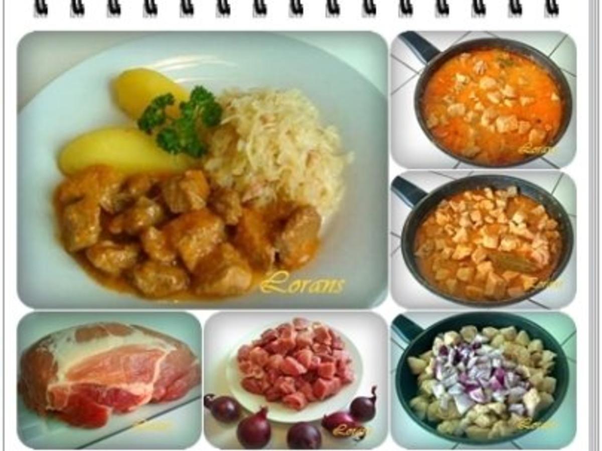 Schweinegulasch - einfach - von 2010Herford Schweinegulasch - einfach - von 2010Herford