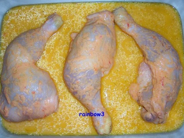 Kochen: Hähnchenschenkel mit Chilli-Joghurt-Sauce - Rezept - Bild Nr. 3