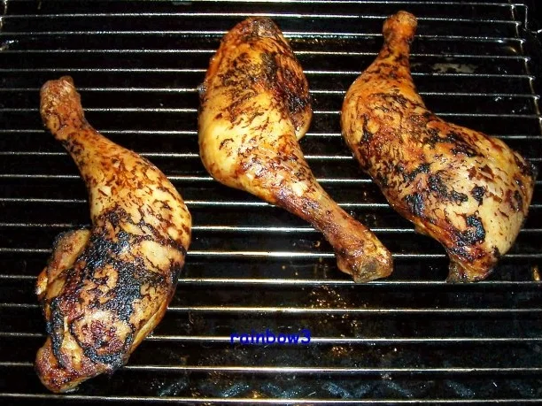 Kochen: Hähnchenschenkel mit Chilli-Joghurt-Sauce - Rezept - Bild Nr. 7