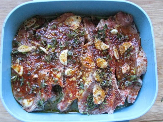 Fleisch: Kalbskotelett in Wermut-Thymian-Sahne - Rezept - Bild Nr. 2