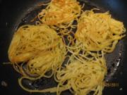 Spaghetti - Kräuter - Puffer - Rezept