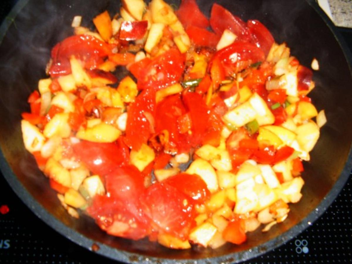 Puten-Tomaten-Pfanne - Rezept - Bild Nr. 6