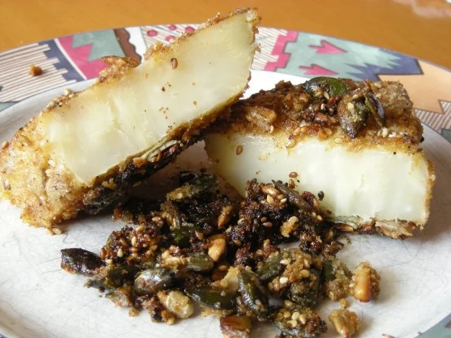 Rezept: Sellerie gebraten mit Körnchen... Sellerie gebraten mit Körnchen... - Rezept