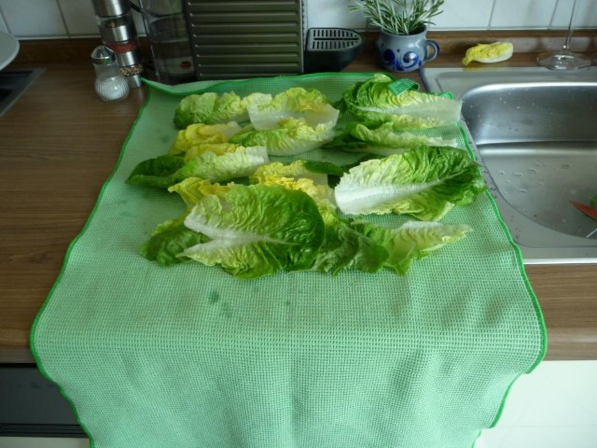 Salat : Großer Salatteller mit Wurstkraken - Rezept - Bild Nr. 11