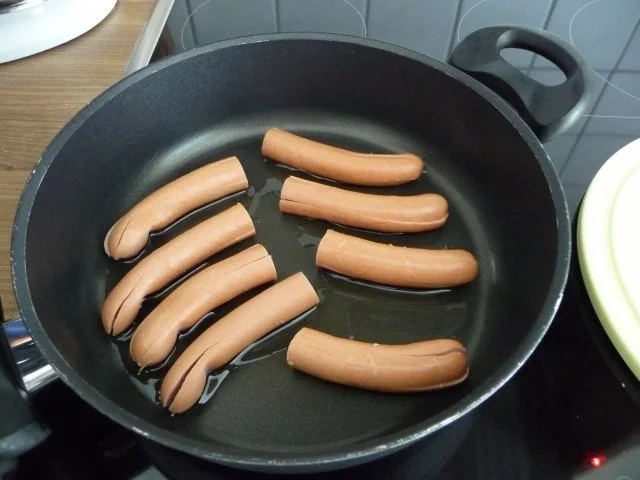 Salat : Großer Salatteller mit Wurstkraken - Rezept - Bild Nr. 20