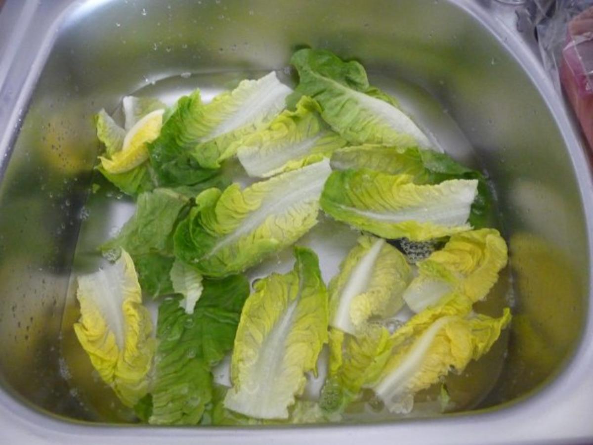 Salat : Großer Salatteller mit Wurstkraken - Rezept - Bild Nr. 10