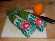 FRÜHLINGSRISOTTO  MIT MORCHELN UND GRÜNEN SPARGELN - Rezept