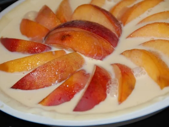 Rezept: TARTE AUX NECTARINES --- NEKTARINENWÄHE Bild Nr. 4 TARTE AUX NECTARINES --- NEKTARINENWÄHE - Rezept - Bild Nr. 4