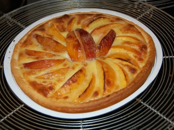 Rezept: TARTE AUX NECTARINES --- NEKTARINENWÄHE Bild Nr. 5 TARTE AUX NECTARINES --- NEKTARINENWÄHE - Rezept - Bild Nr. 5