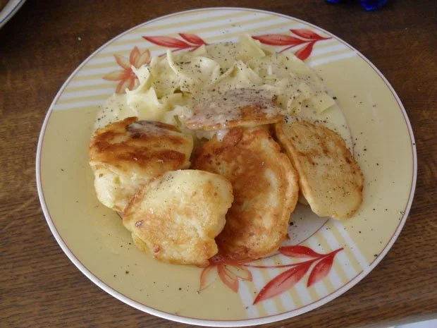 Rezept: Resteverwertung - Blumenkohl im Backteig mit Käsesößle Bild Nr. 6 Resteverwertung - Blumenkohl im Backteig mit Käsesößle - Rezept - Bild Nr. 6