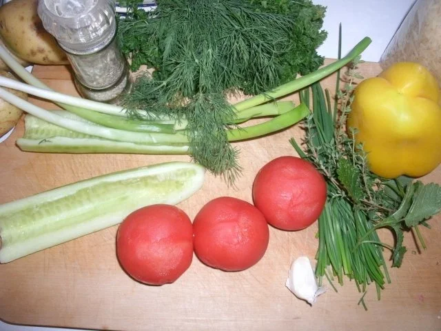 Forellen auf buntem Kräuter-Gemüsereis - Rezept - Bild Nr. 4