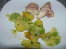 Kartoffel-Majoran-Soße zu Hähnchenfilets - Rezept