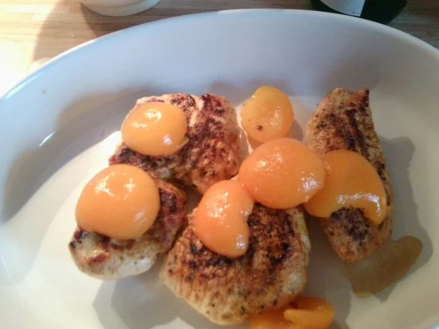 Rezept: Überbackene Putenbrustfilets mit Aprikosen an Weißwein-Sahnesoße Bild Nr. 4 Überbackene Putenbrustfilets mit Aprikosen an Weißwein-Sahnesoße - Rezept - Bild Nr. 4