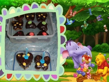 Kuchen : Marmorkuchen mit Anhang - Rezept - Bild Nr. 2