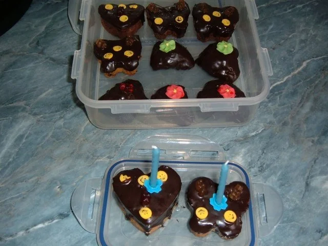 Kuchen : Marmorkuchen mit Anhang - Rezept - Bild Nr. 14