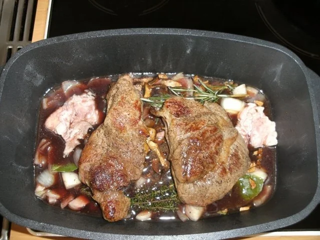 Fleisch: Rinderwade, geschmort, mediterran - Rezept - Bild Nr. 4