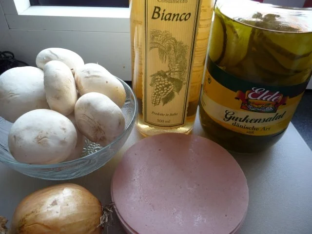 Mortadella-Gurken-Salat - Rezept - Bild Nr. 2