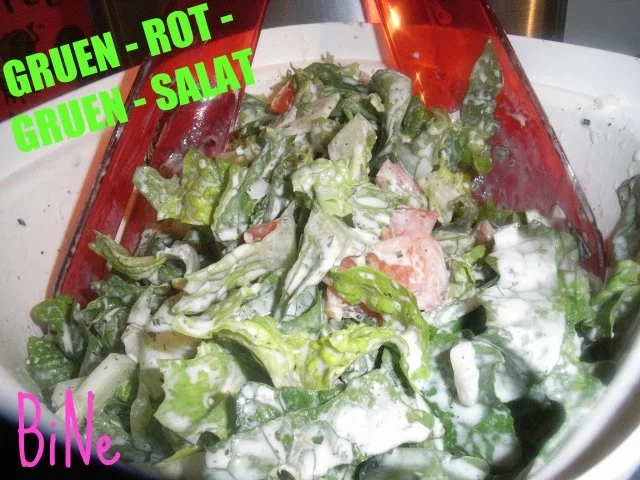 Rezept: BiNe` S GRUEN - ROT - GRUEN - SALAT Bild Nr. 5 BiNe` S GRUEN - ROT - GRUEN - SALAT - Rezept - Bild Nr. 5