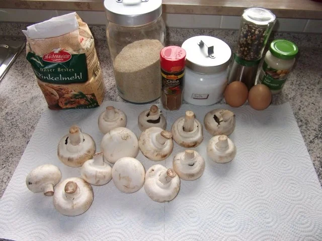 Panierte Champignons Dieter´s Art - Rezept - Bild Nr. 2