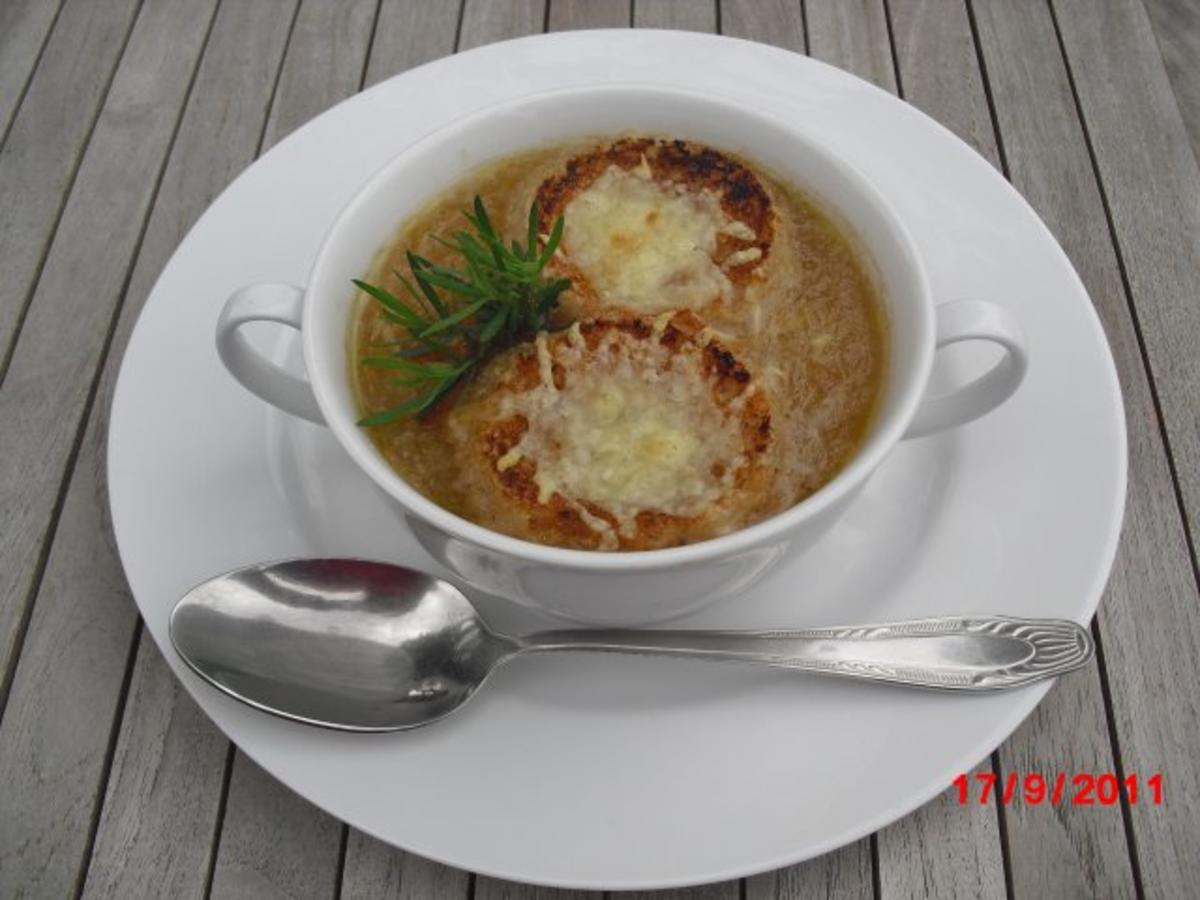 Zwiebelsuppe Suppe - Rezept mit Bild - kochbar.de