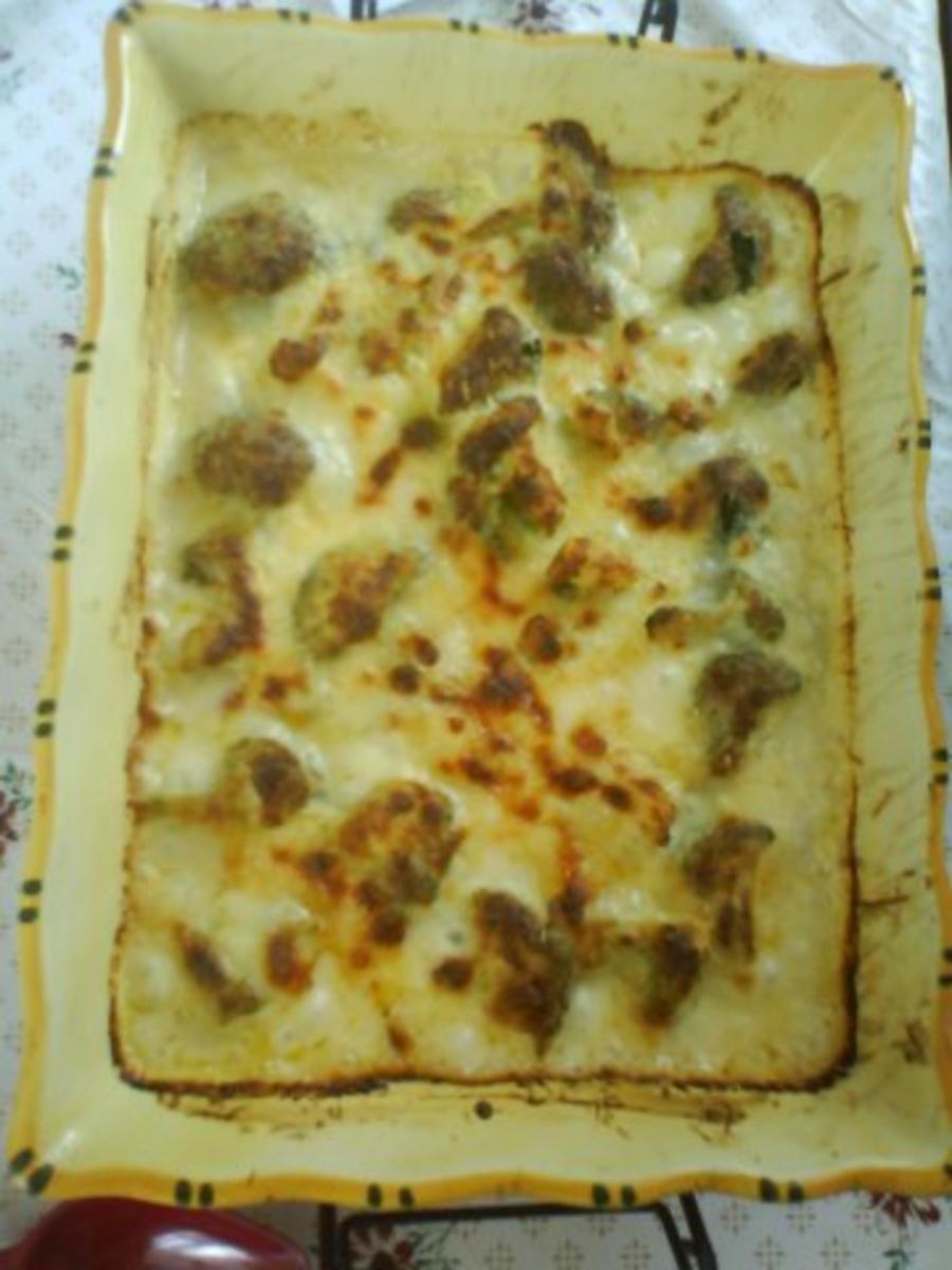 Gratinierter Broccoli mit Schinkennudeln - Rezept - Bild Nr. 12