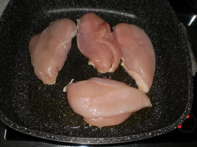 Rezept: Hähnchenfilet mit Pestokruste Bild Nr. 4 Hähnchenfilet mit Pestokruste - Rezept - Bild Nr. 4