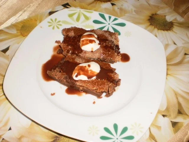 Warmer Schoko-Kaffee-Kuchen - Rezept