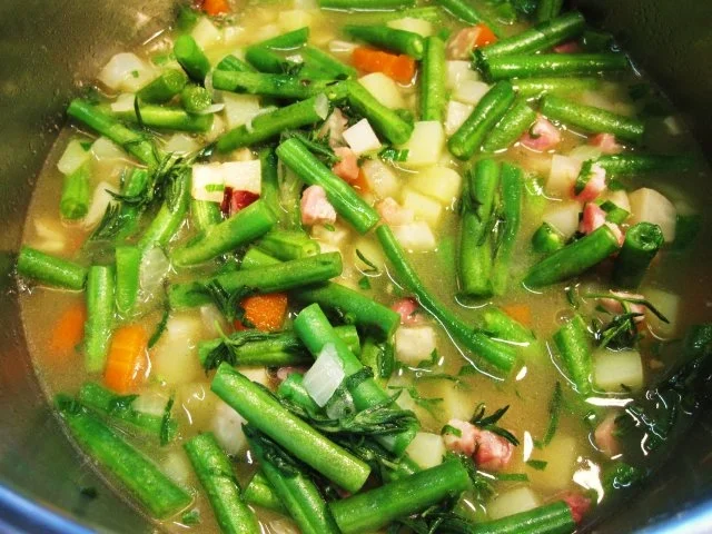 Rezept: Grüne Bohnensuppe ... Bild Nr. 4 Grüne Bohnensuppe ... - Rezept - Bild Nr. 4