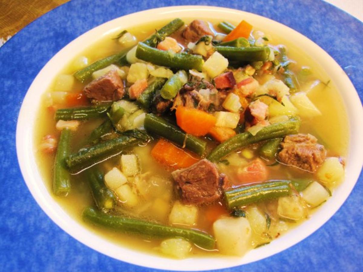 Grüne Bohnensuppe - einfach - von mimi