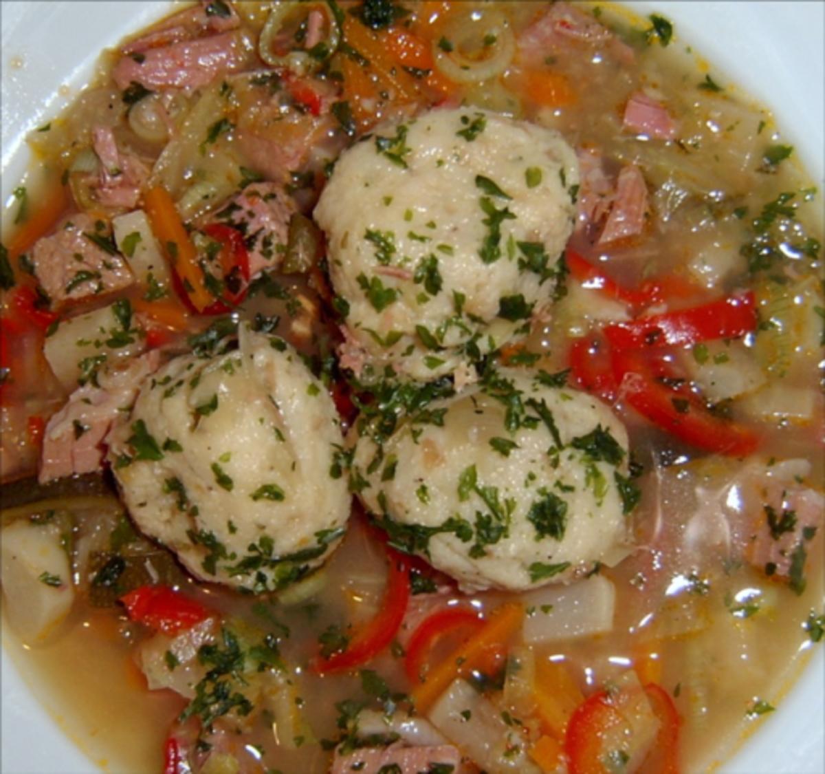 Markklößchensuppe „á là grandmère„ - Rezept - kochbar.de
